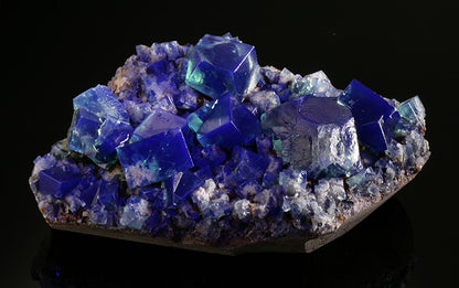 English Fluorite Cluster, Diana Maria Mine (Fluorescent)