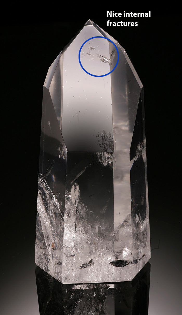 6" Clear Quartz Point - Brazil
