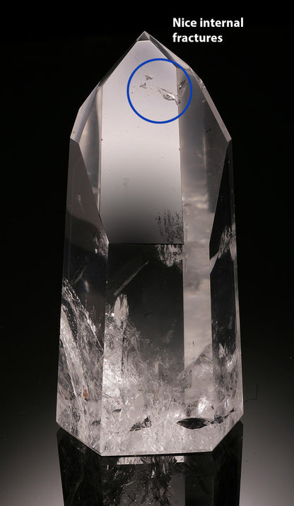 6" Clear Quartz Point - Brazil