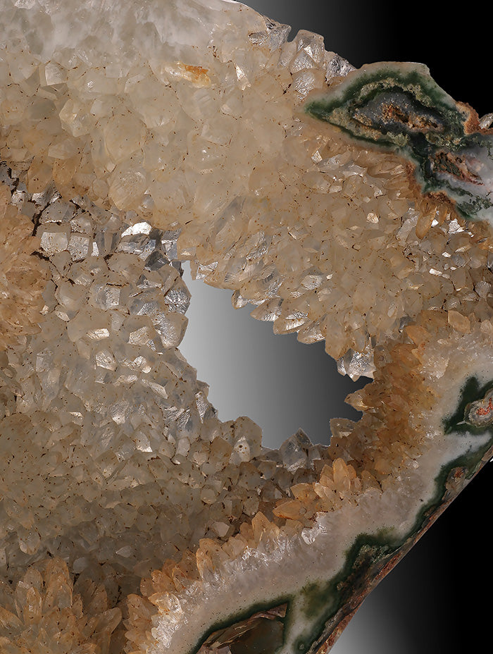 8" Brazilian Agate on Display Stand