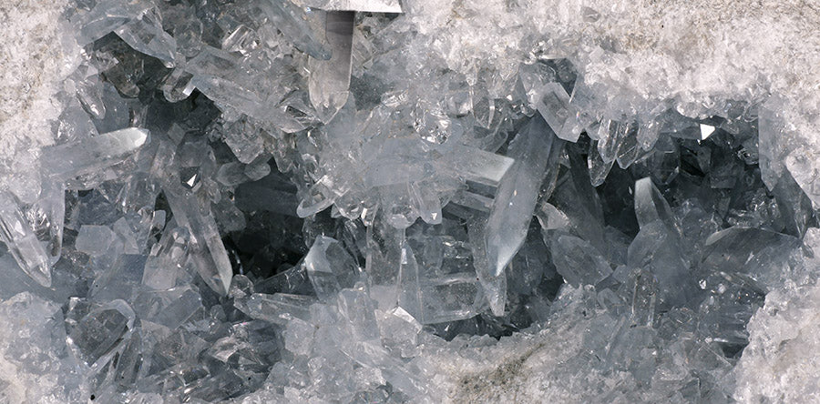 10" Celestite Geode - Madagascar
