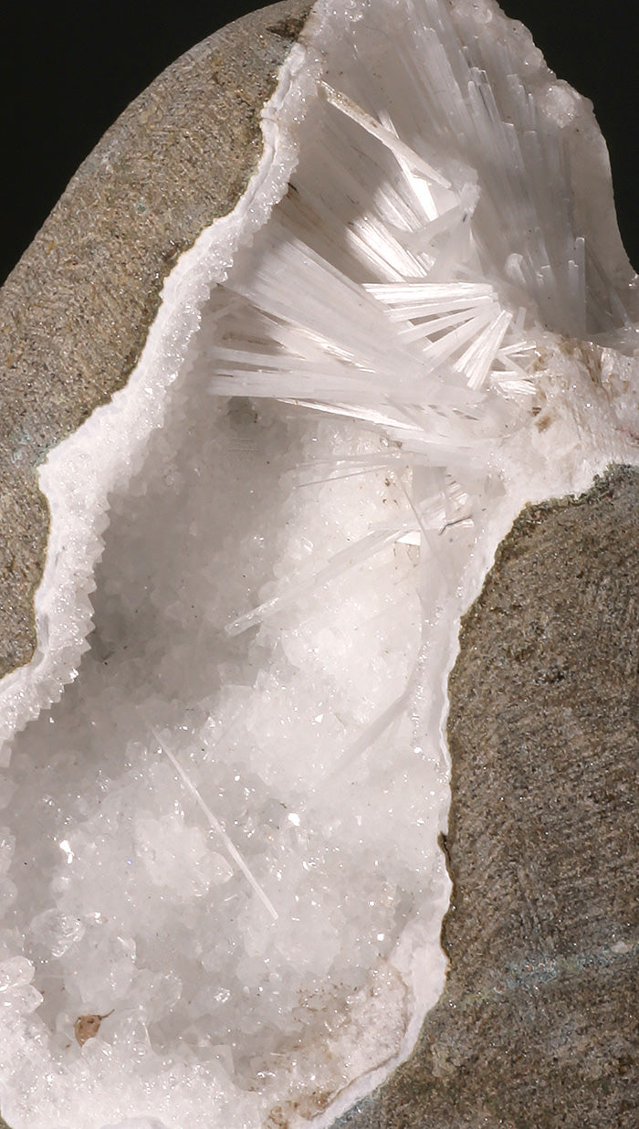 Scolecite Geode, India