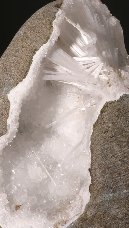 Scolecite Geode, India
