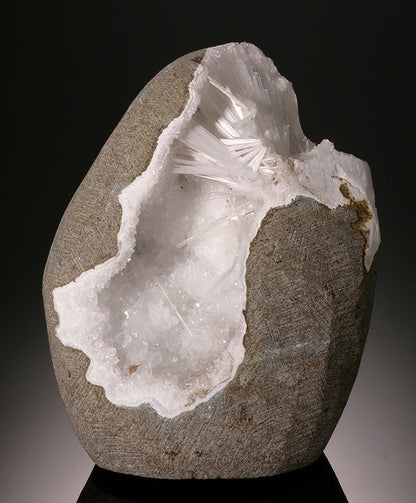 Scolecite Geode, India