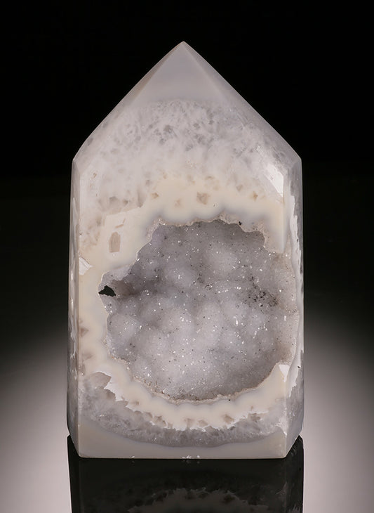 Brazilian Agate Carved Point
