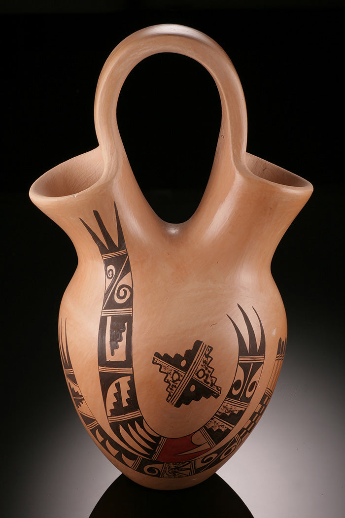 10" Ceremonial Wedding Vase - Antoinette Honie, Hopi-Tewa