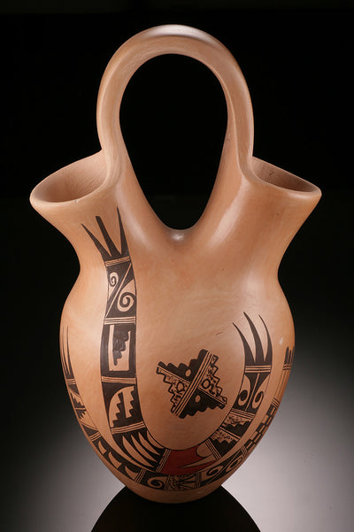 10" Ceremonial Wedding Vase - Antoinette Honie, Hopi-Tewa