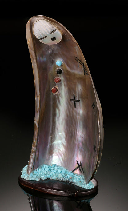 Double Sided Zuni Corn Maiden - Stuart Quandelacy