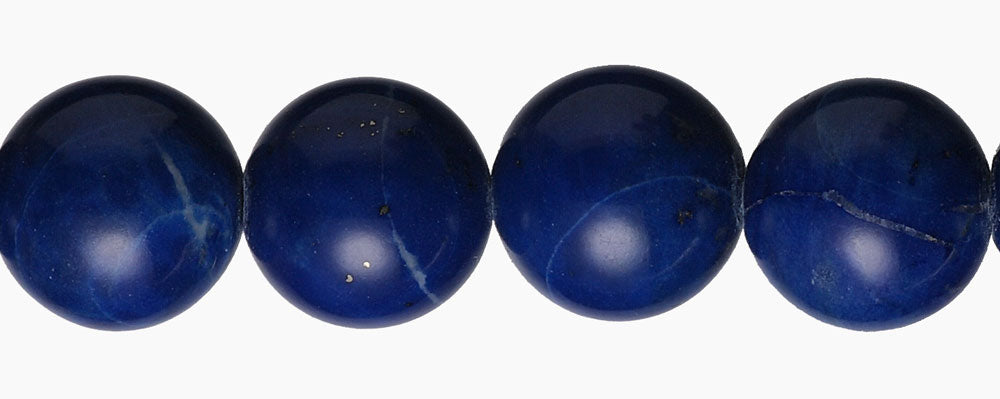 4.5 mm round Lapis Lazuli Beads