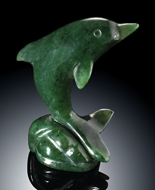 Dolphin in Jade