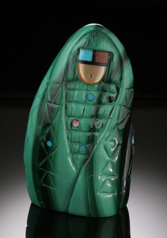 Zuni Corn Maiden (Malachite)