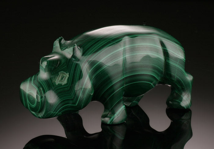 Malachite Hippopotamus
