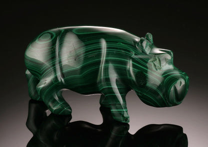 Malachite Hippopotamus