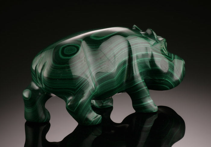 Malachite Hippopotamus