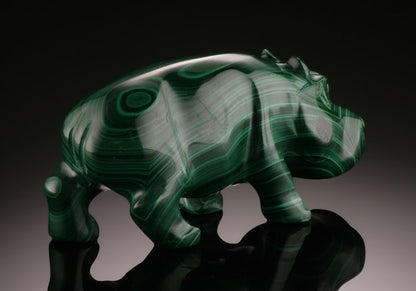 Malachite Hippopotamus