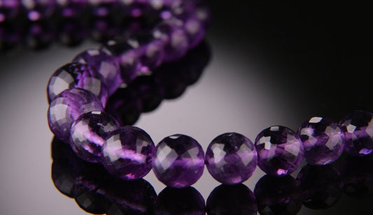 Facetted Amethyst Necklace