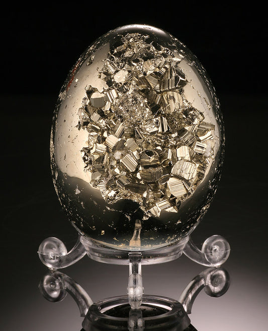 Pyrite Egg (with stand)