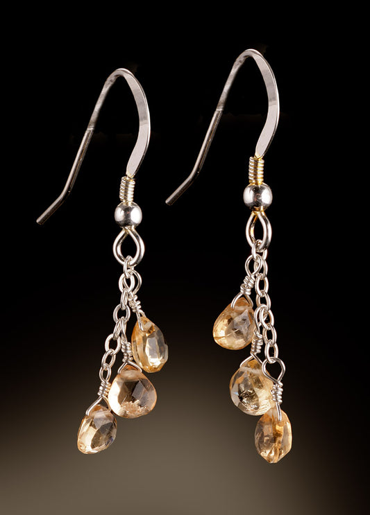 Imperial Topaz Earrings