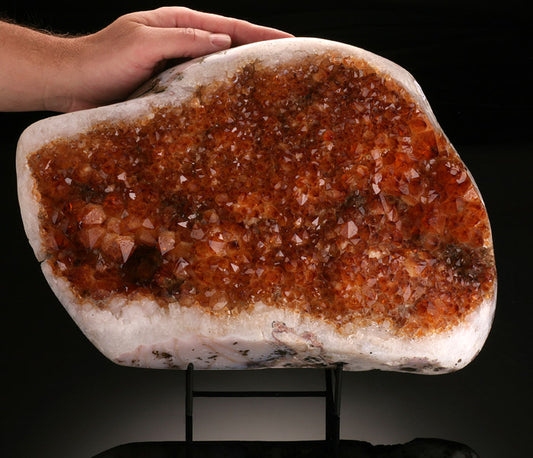 Large Citrine Cluster (with stand)