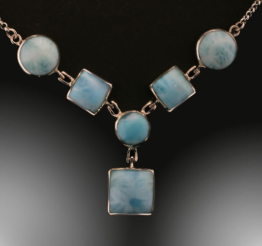 Larimar Multi-Stone Necklace