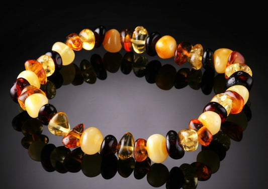 Baltic Amber Stretch Bracelet