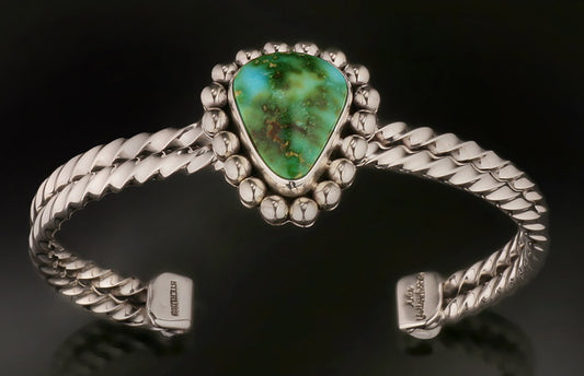 Navajo Cuff Bracelet, Artie Yellowhorse