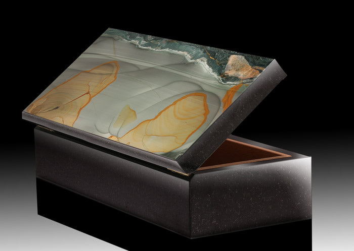 Blue Mountain Jasper Gem Box