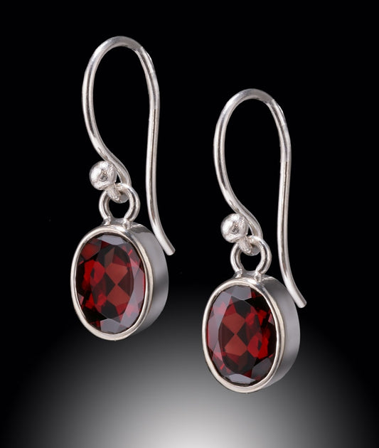 Garnet Earrings